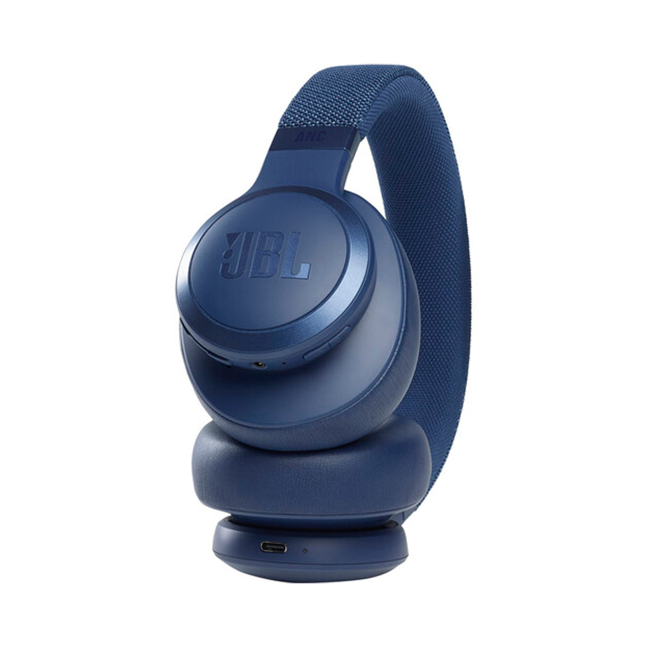 JBL Live 660NC - Wireless Over-Ear Noise Cancelling Headphones with Long Lasting Battery and Voice Assistant (Blue) - Image 2