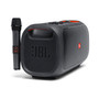 JBL PartyBox On-The-Go - A Portable Karaoke Party Speaker with Wireless Microphone (Black) - Image 4