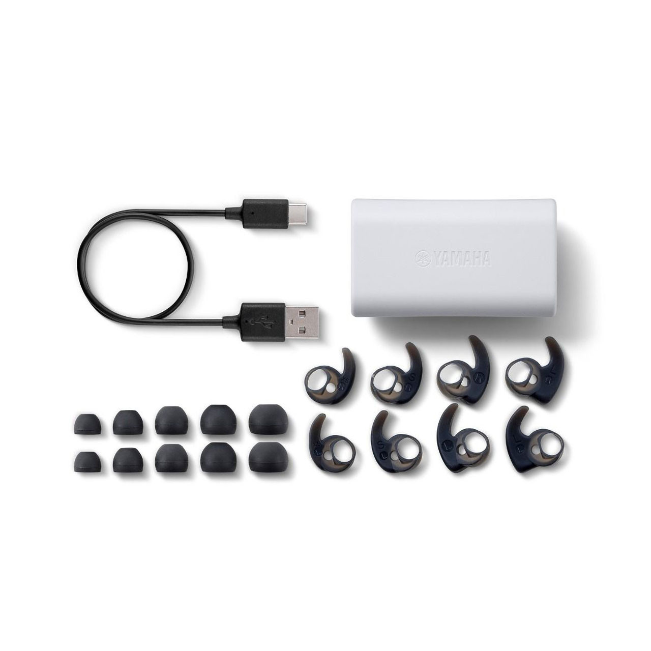 Yamaha TW-ES5ABL True Wireless Sports Earbuds (White) - Image 2