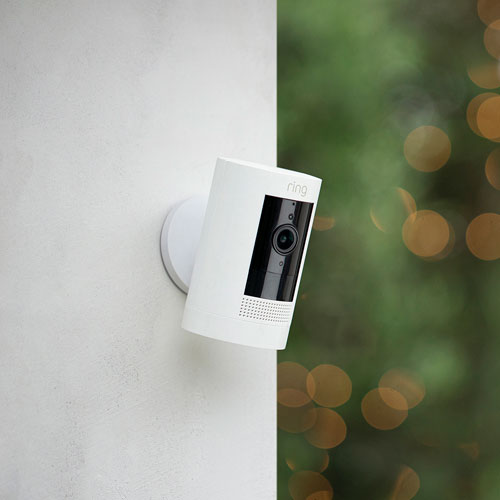 Ring Stick Up Cam Wireless Indoor/Outdoor 1080p HD IP Camera - White - Image 2