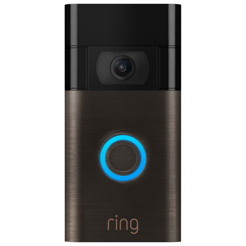 Ring Wi-Fi Video Doorbell (2nd Generation) - Venetian Bronze