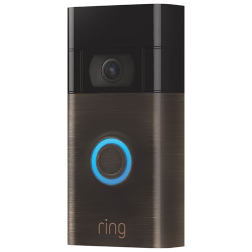 Ring Wi-Fi Video Doorbell (2nd Generation) - Venetian Bronze - Image 3