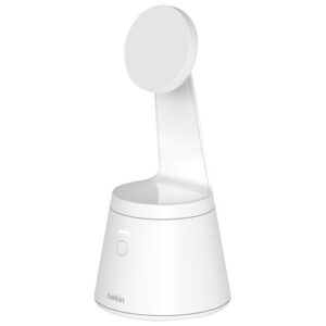 Belkin Face Tracking MagSafe Compatible Phone Mount for iPhone 14/13/ 12 - White