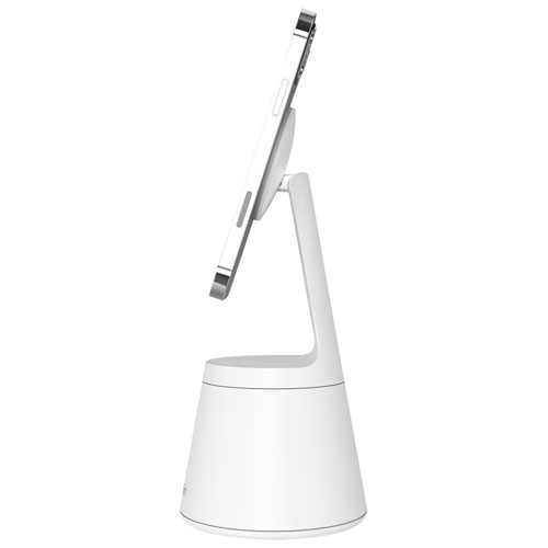 Belkin Face Tracking MagSafe Compatible Phone Mount for iPhone 14/13/ 12 - White - Image 5