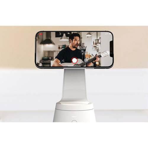 Belkin Face Tracking MagSafe Compatible Phone Mount for iPhone 14/13/ 12 - White - Image 6