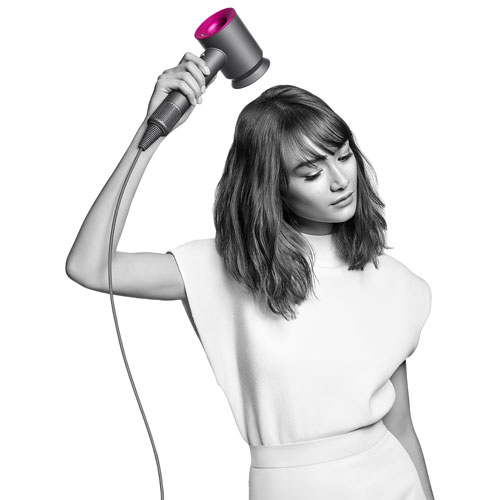 Dyson Supersonic Hair Dryer - Iron/Fuchsia - Image 4