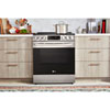 LG 30" 6.3 Cu. Ft. Fan Convection 5-Element Slide-In Electric Air Fry Range (LSEL6333F) -Stainless Steel - Image 8