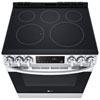 LG 30" 6.3 Cu. Ft. Fan Convection 5-Element Slide-In Electric Air Fry Range (LSEL6333F) -Stainless Steel - Image 9