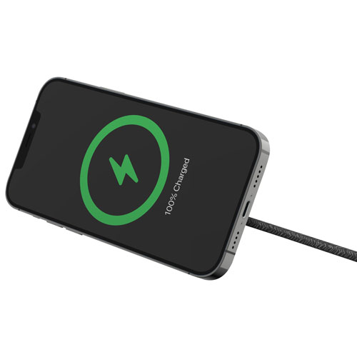 Belkin Wireless MagSafe Charging Pad with Wall Charger - Black - Image 7