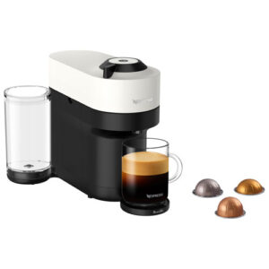 Nespresso Vertuo Pop+ Coffee & Espresso Machine by De'Longhi - White